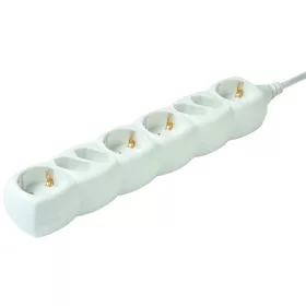  SOMOGYI Hálózati elosztó  8 aljzat (4 euró+4 földelt)  1,5m   NV 18/WH