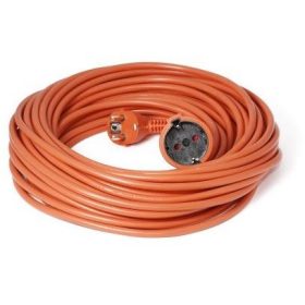 SOMOGYI Hosszabbító, narancs, 20m   NV 2-20/OR/1,5