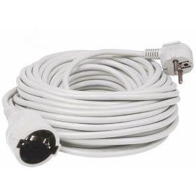 SOMOGYI Hosszabbító, 30m, fehér   NV 2-30-WH-1_5