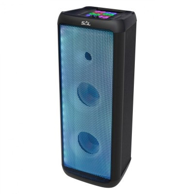 SAL Party hangdoboz , 2*20cm, full LED, akku    PAR 221DJ