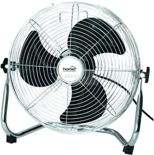 HOME Padlóventilátor  60W  3 fokozat  35cm  fém lapát, fém rács   PVR 35
