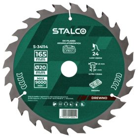   STALCO Körfűrészlap akkus gépekhez  48 fogas  165*48T*20mm