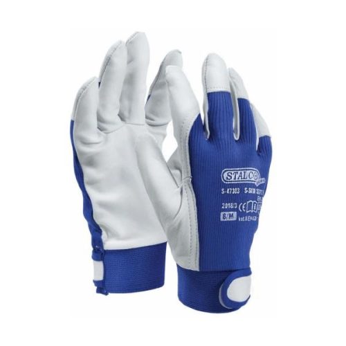 STALCO Premium kecskebőr kesztyű mandzsettával, méret: 11