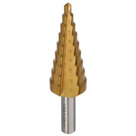 STALCO Perfect Lépcsős fúró  4-20/2mm  HSS-TIN