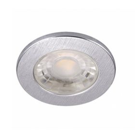   STRÜHM Fin Led süllyesztett, kör alakú LED-es mennyezeti lámpa  IP44  3W - natúrfehér, ezüst