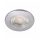STRÜHM Fin Led süllyesztett, kör alakú LED-es mennyezeti lámpa  IP44  3W - natúrfehér, ezüst