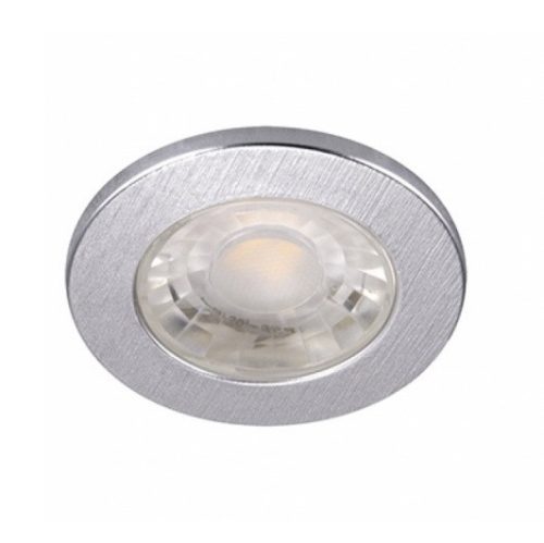 STRÜHM Fin Led süllyesztett, kör alakú LED-es mennyezeti lámpa  IP44  3W - natúrfehér, ezüst