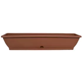 80 cm Monaco balkonláda tálcával