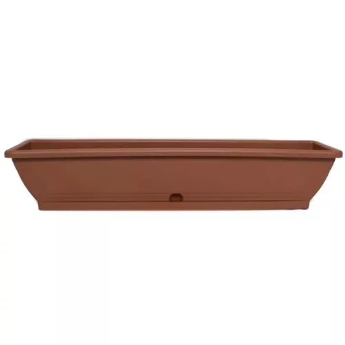 80 cm Monaco balkonláda tálcával