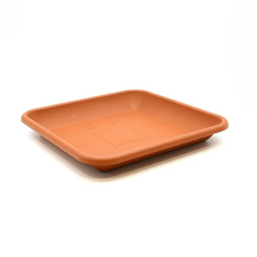 12 cm Top szögletes alátét - terra