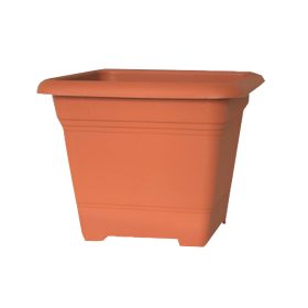 48 cm Top szögletes virágcserép - terra