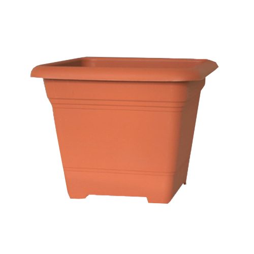 48 cm Top szögletes virágcserép - terra