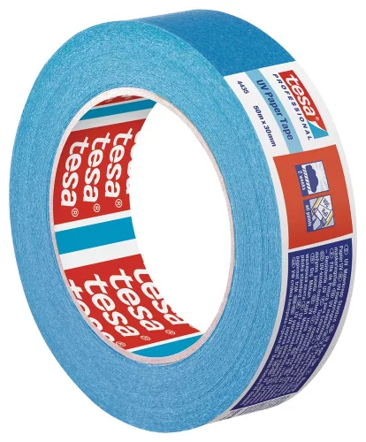 TESA UV álló festőszalag kültérre, 2 hetes  kék  50m : 30mm