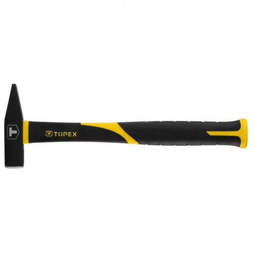 TOPEX Általános kalapács  500g  üvegszálas nyél  gumi markolat