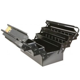 TOPEX Szerszámláda  fém  5 rekesz  55*20*21cm