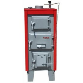   TOTYA S-23 Vegyestüzelésű kazán + burkolat + hőmérő + huzatszabályzó  23kW