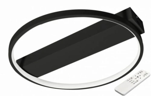 MasterLED Galaxis Taurus 33W 40*6cm távirányítós mennyezeti lámpa-fekete