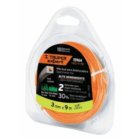 TRUPER Fűkasza damil  3,0mm  9m  négyzetes profil