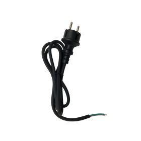   UltraTech dugvillás csatlakozó, 3m vezetékkel, fekete  2*1mm2  H07RN-F