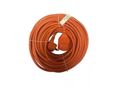 UltraTech hosszabbító, 30m vezetékkel, narnacssárga 3*1,5 H05VV-F kábellel