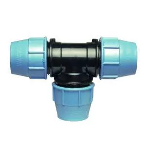 UNIDELTA KPE egál T-idom  40*40*40mm