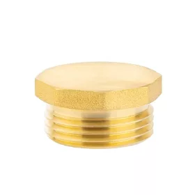 VELEKEY Sárgaréz dugó 1"