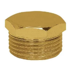 VELEKEY Sárgaréz dugó  3/4"
