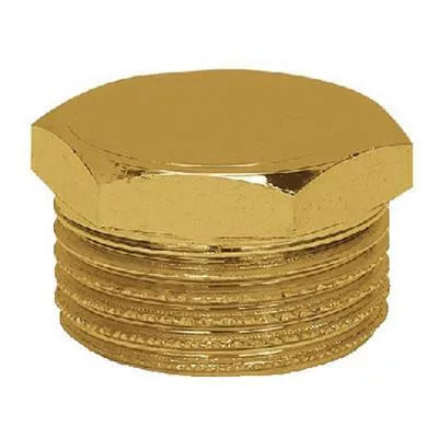VELEKEY Sárgaréz dugó  3/4"