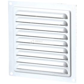   VENTS MVM 250S A alumínium szellőzőrács, szögletes, 250*250mm - fehér