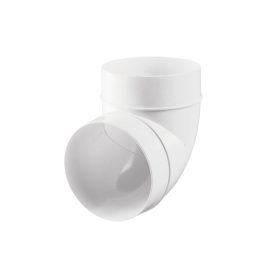   VENTS 121 P Műanyag könyökidom, 100mm körcsatornához, 90 fokos