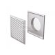 VENTS MV 250/150 VS ABS műanyag rács, szögletes, szúnyoghálóval, 150mm, 250*250mm