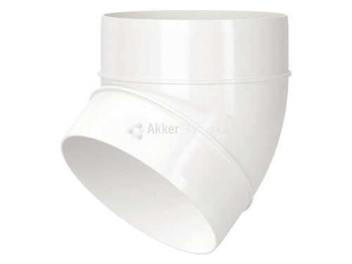 VENTS 121-45 műanyag könyökidom  100mm/45°