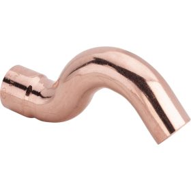   VIEGA 95086 forrasztható réz félkerülő idom  1 tokos  22mm