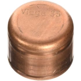 VIEGA 95301 forrasztható réz kupak  35mm