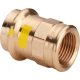 VIEGA 2612 Profipress G vörösréz átmeneti idom, gázra  18mm - 3/4"  BM