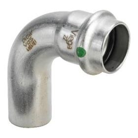   VIEGA Sanpress Inox könyök, préselhető, rozsdamentes  90°/22mm  KB