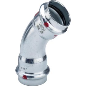   VIEGA Prestabo ívidom, préselhető, acél, horganyzott  45°/28mm  BB