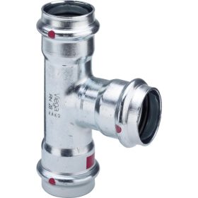   VIEGA Prestabo egál T-idom, préselhető, acél, horganyzott  22mm