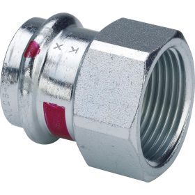   VIEGA Prestabo átmeneti csatlakozóidom, préselhető, acél, horganyzott  22mm - 3/4"  KM