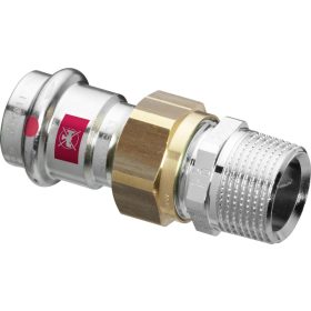   VIEGA Prestabo hollanderes csatlakozó csavarzat, acél, horganyzott  22mm - 3/4"  KM