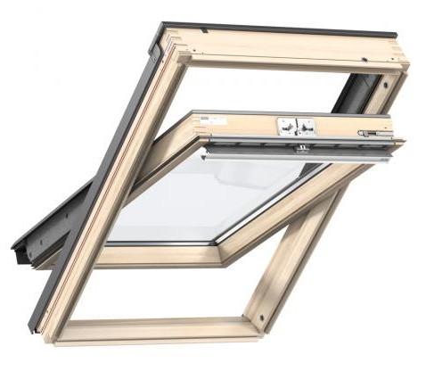 VELUX GLL MK06 1061 GLL ablak, felső kilincs, 3-rtg standard üveg, 78*118cm