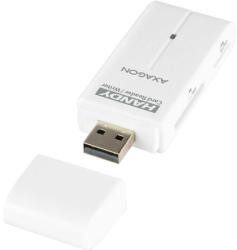 AXAGON CRE-D4 USB 2.0 fehér kártyaolvasó