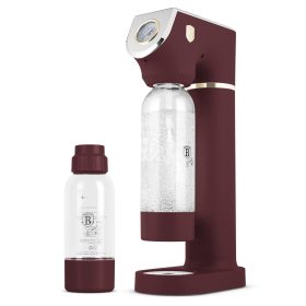 Berlinger Haus BH 8555 matt bordó szódagép 2 palackkal