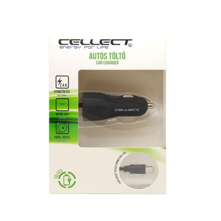 Cellect MPCB-MICRO-2.4 A Micro USB autós töltő 