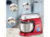 Clatronic KM 3709 konyhai robotgép, 1000W, 5 L, inox-piros