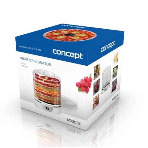 Concept SO2030 aszaló digitális kijelzővel 520W  7 tálca