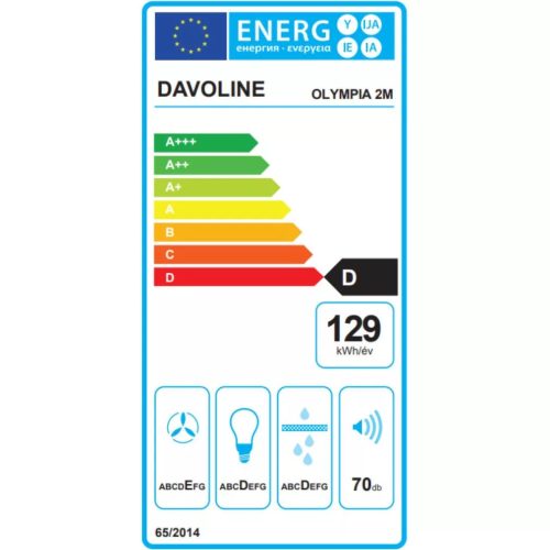 Davoline olympia 260LUX WH 2 motoros páraelszívó