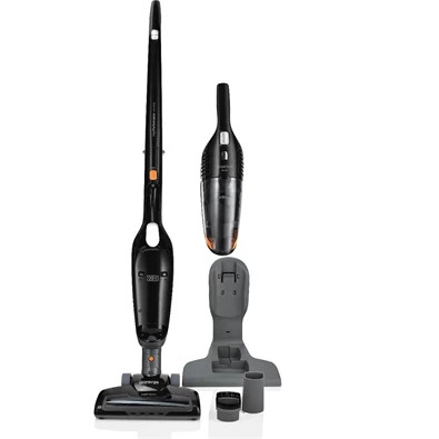 Gorenje SVC144FBK akkumulátoros kézi porszívó, fekete, HEPA szűrő, 2 darab szívófej, 14.4 V Li-io