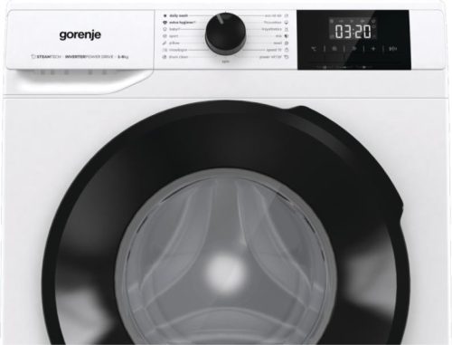 Gorenje W1NGPI61SBS elöltöltős mosógép 6kg 1000 ford A+++