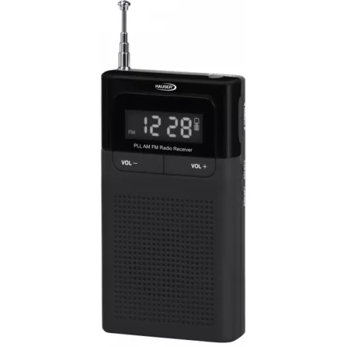 Hauser TR 906PPL zsebrádió LCD kijelző teleszkópos antenna